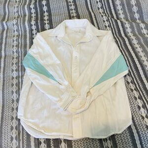 rag & bone Oversized Button Down Top XXS